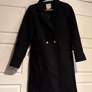 Tailored top coat/trench coat
